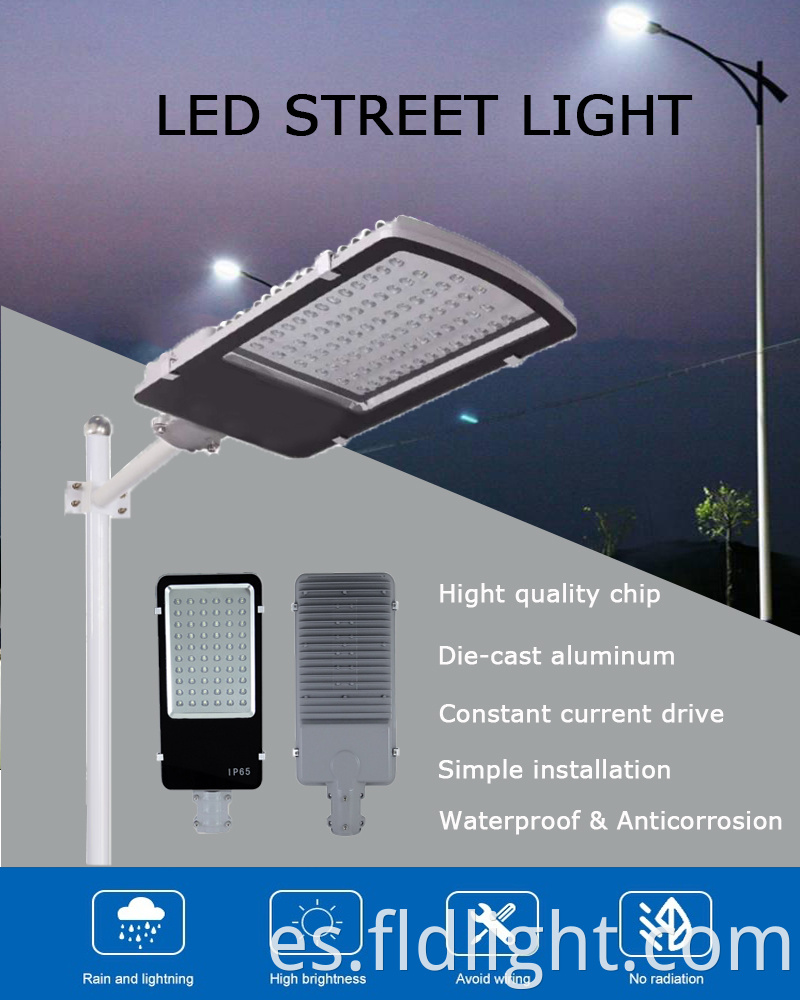 die-cast aluminum street light